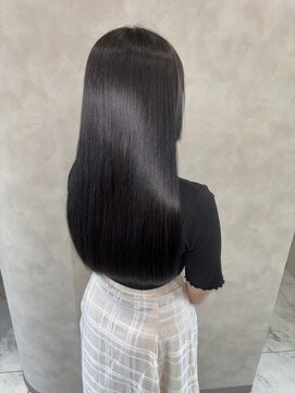 キング 高槻(K!ng) 縮毛矯正髪質改善ハイライトレイヤーカット高槻美容室エクステ