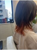 グラデーションオレンジウルフ