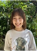 オン眉姫カットパーマ