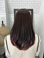 レガーレ(Legare)&nbsp;【広島韓国ヘア】韓国レイヤーカット×ピンクインナーカラー