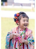 七五三ヘア　新日本髪