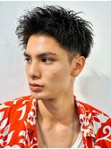 ダークアッシュ/韓国マッシュ/ニュアンスパーマ[池袋駅/men's]