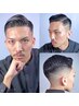【Open記念】メンズカットコース（シャンプー、シェービング）+フェード