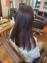 シェール(cher)&nbsp;艶髪/ストレート/透明感カラー/チョコレートブラウン