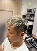 ハイトーン×ツーブロック