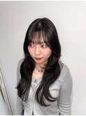 ダークグレー/レイヤーカット/梅田