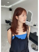 サジャ バイ エレン(SAJA by Ellen)&nbsp;オレンジ[韓国ヘア/レイヤーカット/ザクザクレイヤーカット]