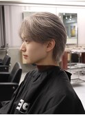 MEN’S HAIR/ブルーブラック/フェザーパーマ/渋谷