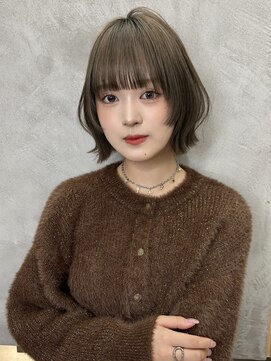 ロンドプロフィール 浦和(Lond profil) ブリーチなしカラー伸ばしかけヘア簡単スタイリング小顔ヘア