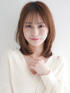 リヤン 表参道(lyann) 小顔カット美髪うるツヤ前髪フェイスフレーミングこなれヘア