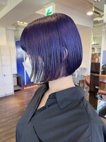 テクネ 天神大名(techne) 天神大名ラベンダーブルーダブルカラーケアブリーチショートああ