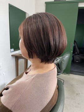 フー バイ セリナ(Fuu.by serina) 美フォルム◎ ひし形ショートボブ