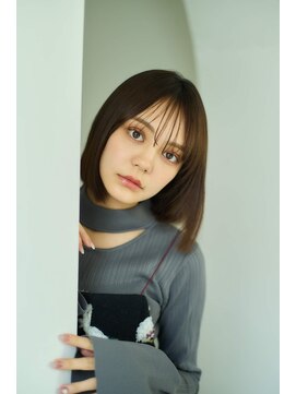 タッセルボブ/ぱっつんボブ