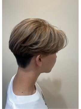 韓国風マッシュ/センターパー