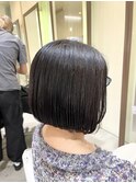 ☆縮毛矯正×前下がりボブ☆【北川】