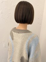 カウチ 板橋本町店(kauti)&nbsp;ぱつっとボブとベージュ