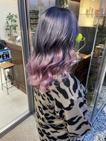 クワリ ラベンダーピンクグラデーションカラー