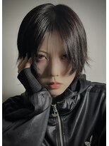 アイトーキョー 下北沢(AI TOKYO)&nbsp;黒髪で作るジェンダーレスウルフ/メンズカット/下北沢