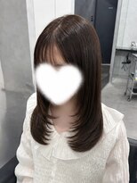 ヴィヒタ 川越 本川越(VIHTA.)&nbsp;レイヤーカット似合わせカット透明感アッシュベージュカラー川越