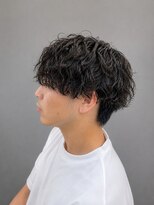 クオリス 上福岡店(QUALIS)&nbsp;ラフスパイラルマッシュ｜朝5分で決まるメンズパーマ