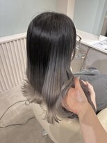 ワークスヘアー(WORKS HAIR)&nbsp;ホワイトベージュ グラデーションカラー