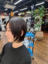 ヘアメイクボッカ(hair make Bokka)&nbsp;大人ショートボブ×前下がり