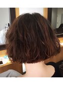 ボブパーマ♪