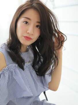 エルメ なんばマルイ(HELME) #プチウルフ#３Dカラー立体感ロングスタイル#エルメなんばマル