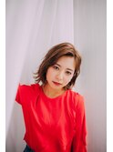 【田町】【三田】美容室 nunc 新作スタイル