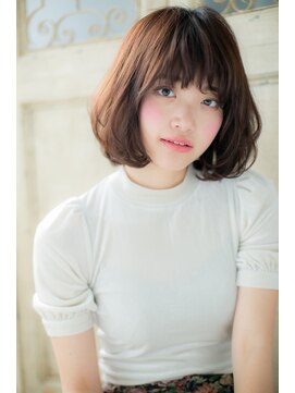 美容室 ファクト(fact) 高崎★重く見えない暗髪ふわミディA