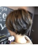 柔らかショートボブ