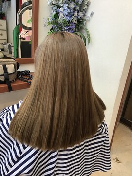 サカエ美容室 艶ストレート