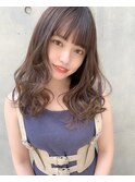 ガーリーレイヤー大人可愛いミディアム 担当大山