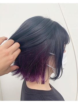 シェリ ヘアデザイン(CHERIE hair design) インナーパープル☆