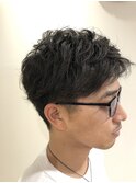 メンズ大人パーマ