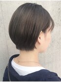 大人かわいいセシルカット＃前髪＃ココアブラウン