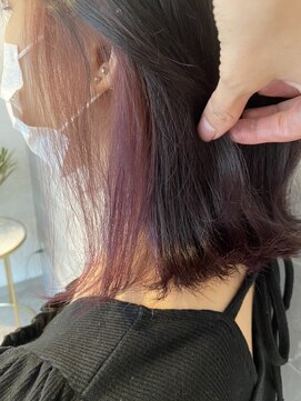 ジル アンク(Jill ankh) 《Jillankh姫路駅前》チラッと見えるお洒落インナーカラー