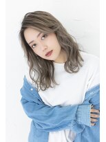 プライズ アイリス 池袋東口店(prize Iris)&nbsp;バレイヤージュカラー/グレージュ/ハイライトグラデーション