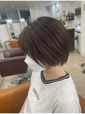 ナチュラルショートボブ