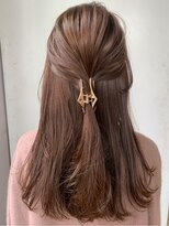 アンガーデン(Une GARDEN) チョコレートカラー×ヘアアレンジ/髪質改善/リタッチ/前髪