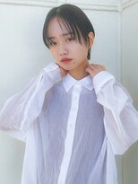 バサ 池袋東口店(BASSA)&nbsp;【池袋・ショート】クールなセンターパートショートヘア☆