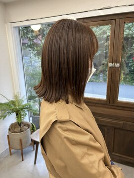 ホク(hoku) ベージュの切りっぱなし