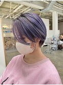 コンパクトショート/ショートヘア/ハイライトブリーチ