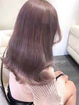 ベレーザ 渋谷(BELEZA)&nbsp;4012グレーベージュ艶髪ミルクティーアッシュハイトーンカラー