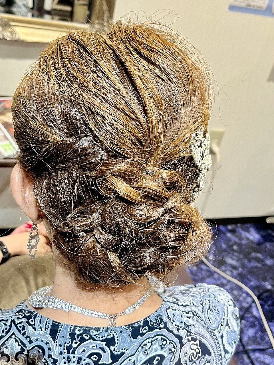 社交ダンス ヘアセット Ballroomhairstyle#社交ダンスヘアセット #かみあげ #ヘア