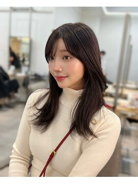 ラル 立川(lar) ラベンダーミディ_イメチェンハッシュカット似合わせカット