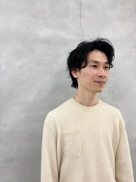 エンドリンク(endlink) 大人センターパートウルフパーマ