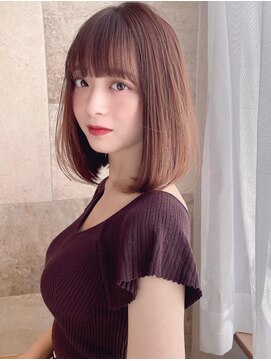 ロンドアリシア 金山(Lond Alexia) イヤリングカラー 縮毛矯正 韓国風 ダブルカラー 髪質改善_4323