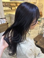 エミュー(emue) 韓国風顔まわりレイヤー大人綺麗暗色カラー