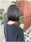 ミニボブ×透明感カラーYI-48